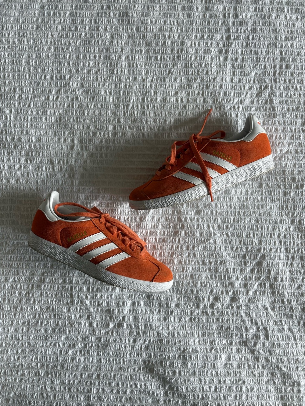 Adidas Gazelle Orange Suede